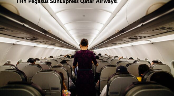 Hostes Kabin Memuru Maaşları 2024 – Ne Kadar? THY Pegasus SunExpress Qatar Airways!